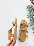 SANDALE TK21 BEIGE 1(36) 1(38) 1(40) 1(41) DS. 3200