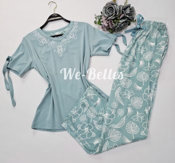 Pyjama Pantalon PE81 VERT