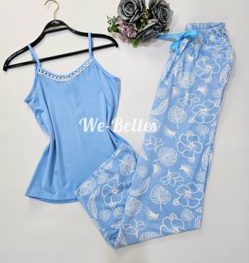 Pyjama Pantalon PE82 BLEU