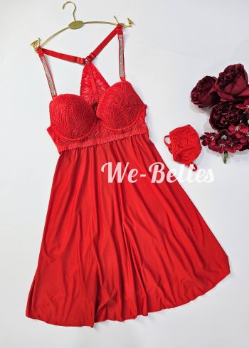 Nuisette NT205  ROUGE