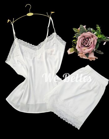 Ensemble Short D04 BLANC