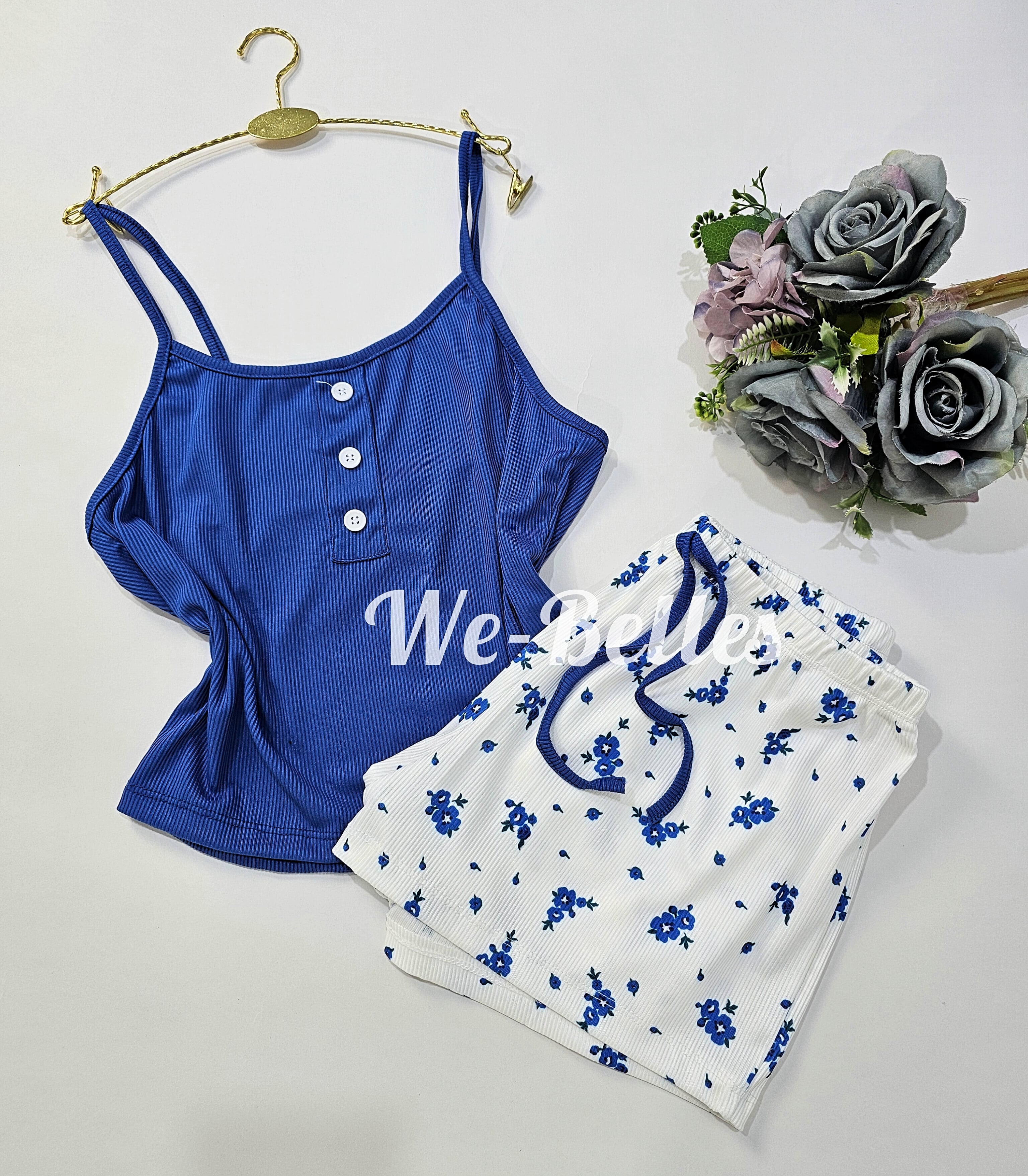Short PS77 BLEU