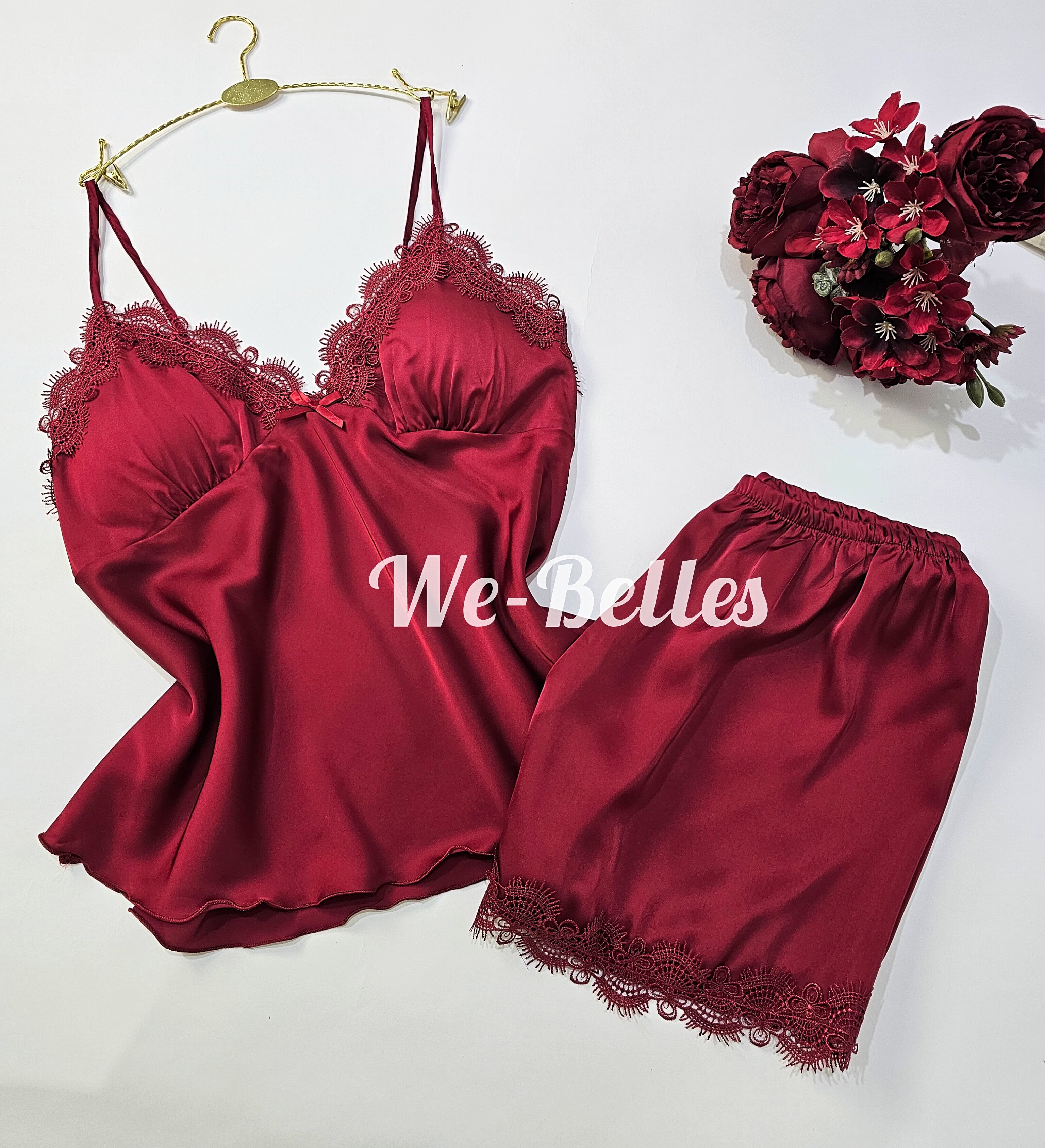 Short en Satin D24 GRENA