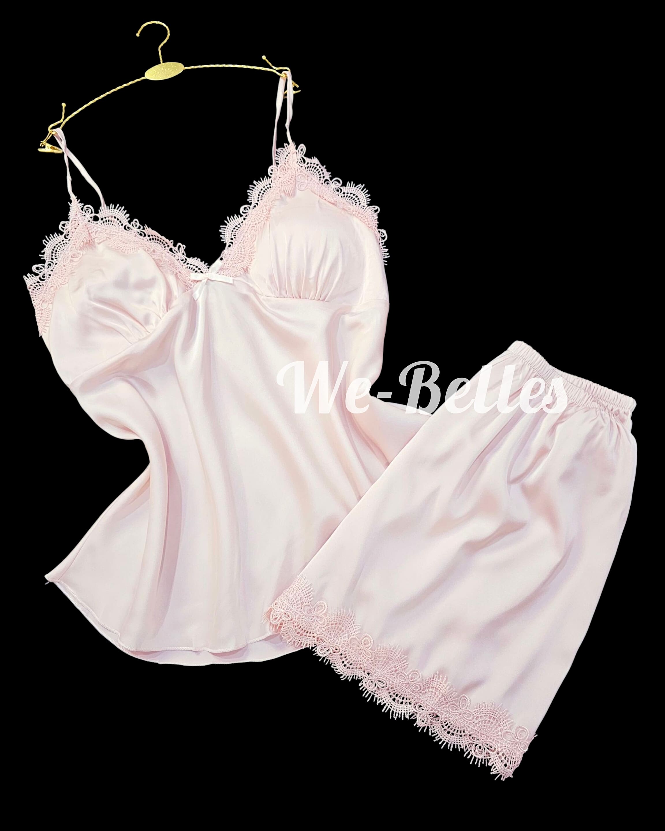 Short en Satin D24 ROSE