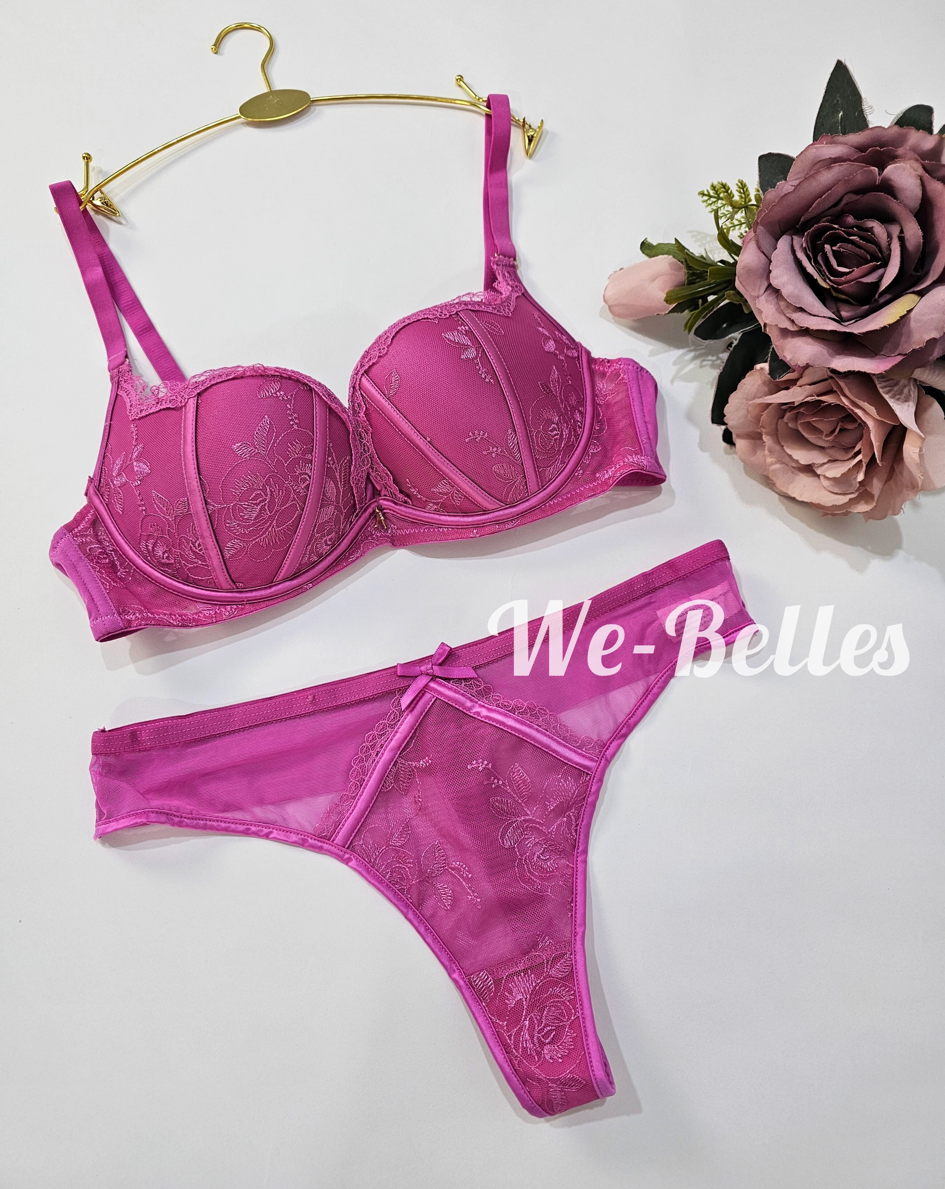 Ensemble ES35 FUSHIA BONNET B